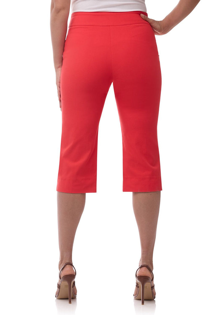 Rekucci Rekucci EcoCosy Ease Into Comfort Capri With Seams Flame