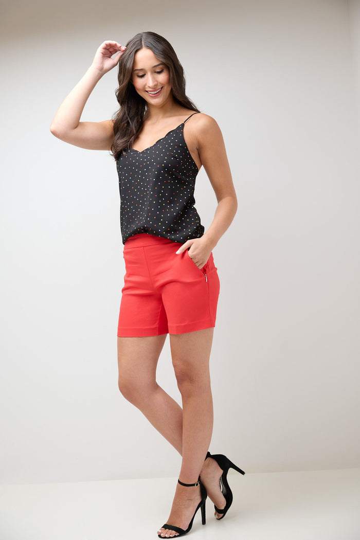 Rekucci Rekucci EcoCosy Riviera Short With Zipper Pockets Flame