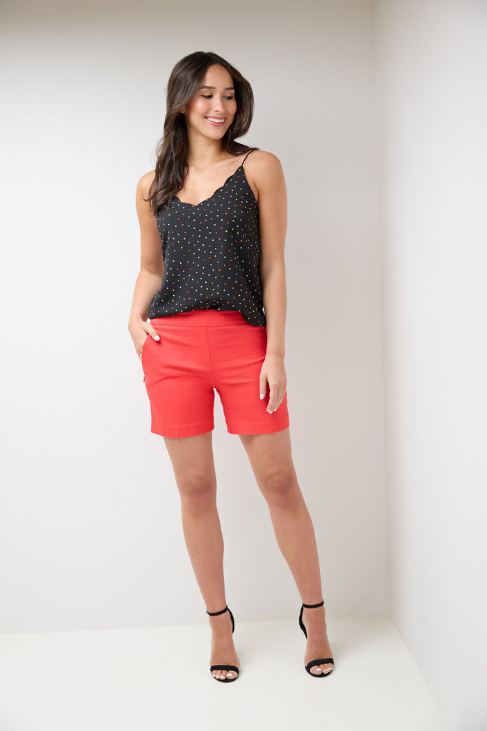 rekucci Rekucci EcoCosy Riviera Short with Zipper Pockets flame