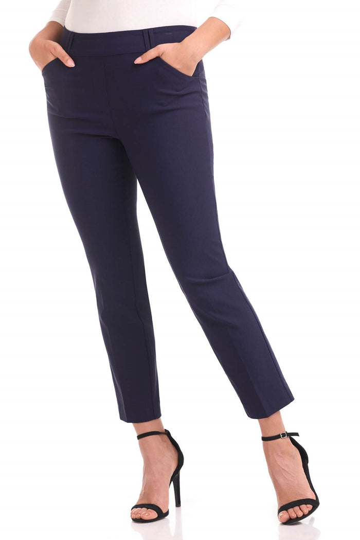 rekucci Rekucci EcoCosy Straight Leg Chino Pant with Pockets navy