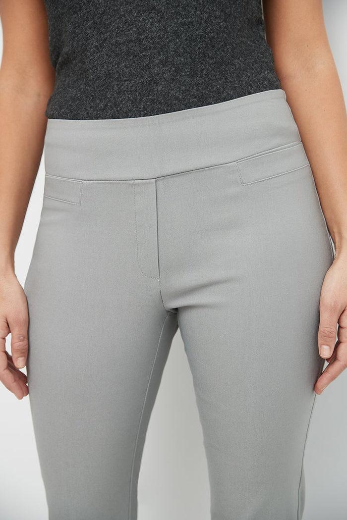 Rekucci Pull-on Bootcut Work Pants Silver