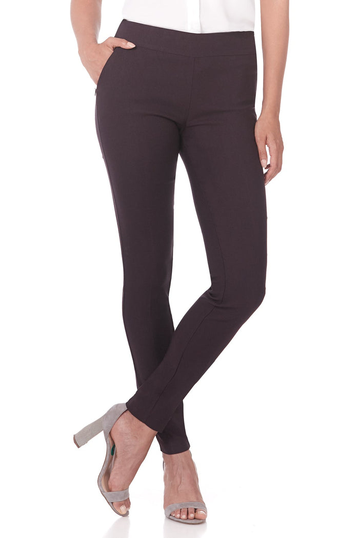 rekucci Pull-on skinny pants cassis