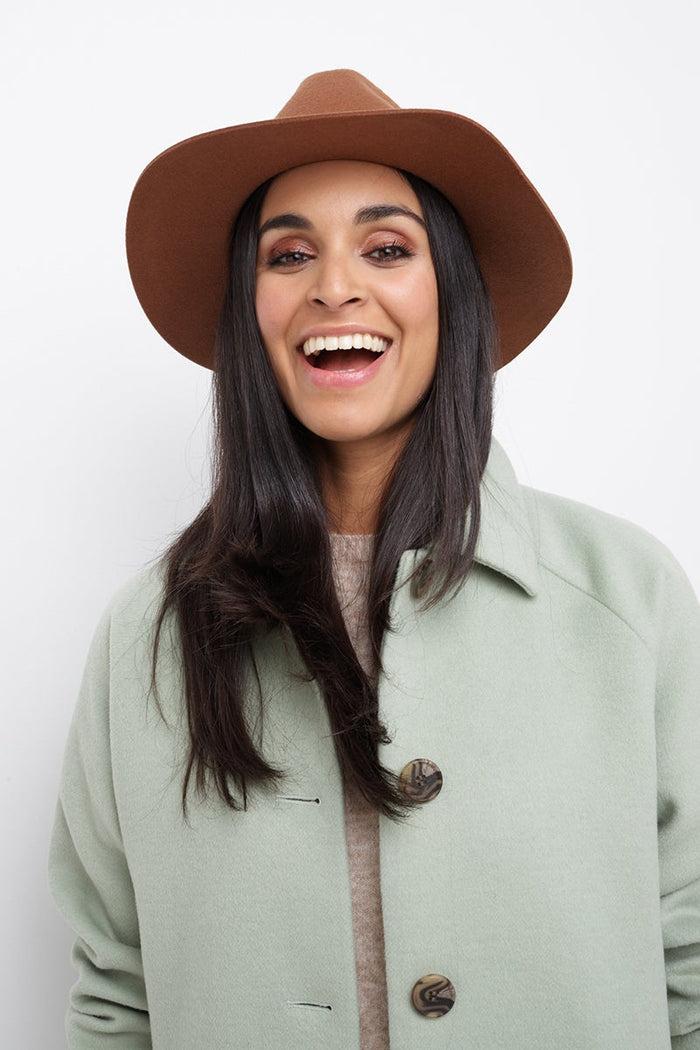 Rekucci Pull-on Skinny Pants Chestnut