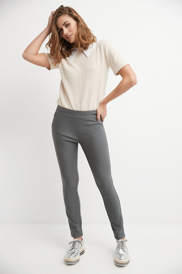 rekucci Pull-on skinny pants graphite