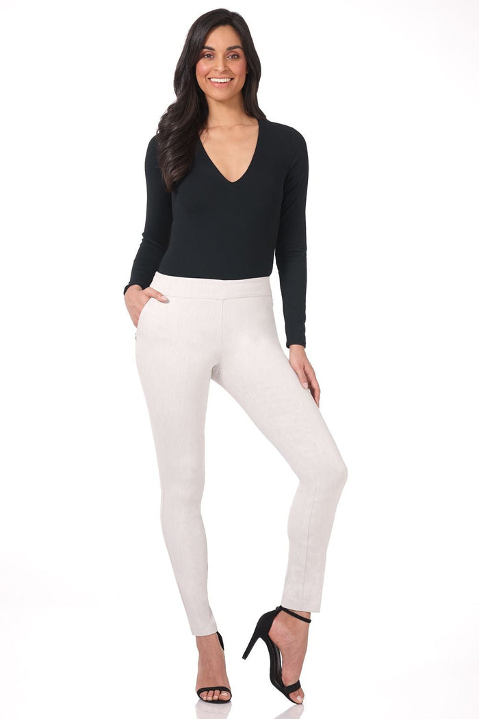 rekucci Pull-on skinny pants stone-heather