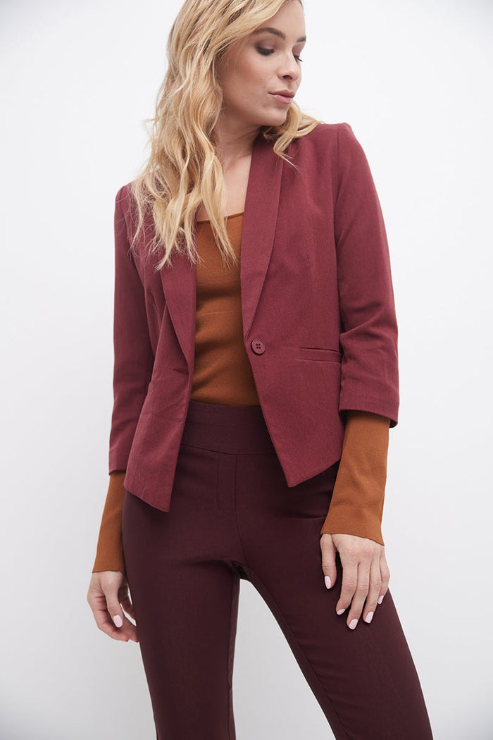 Rekucci Slimming Classic Pants Brick