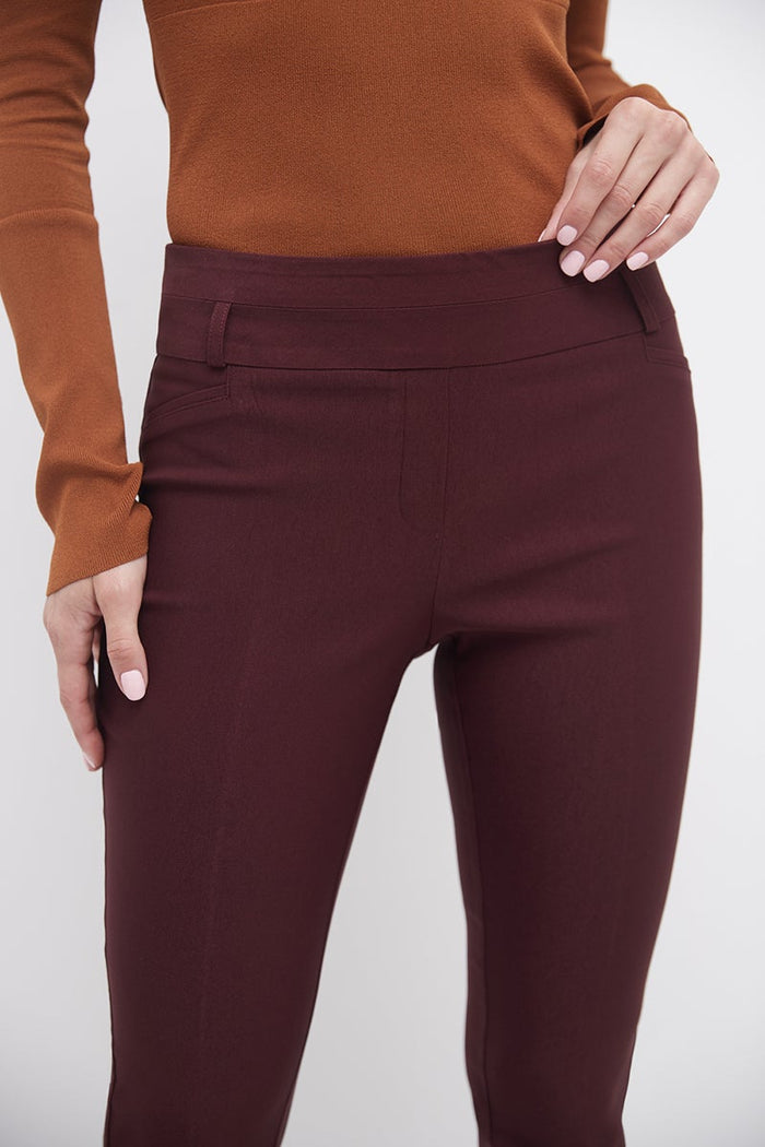 rekucci Slimming classic pants brick