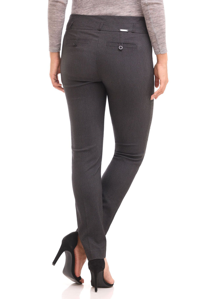 Rekucci Slimming Classic Pants Charcoal-texture