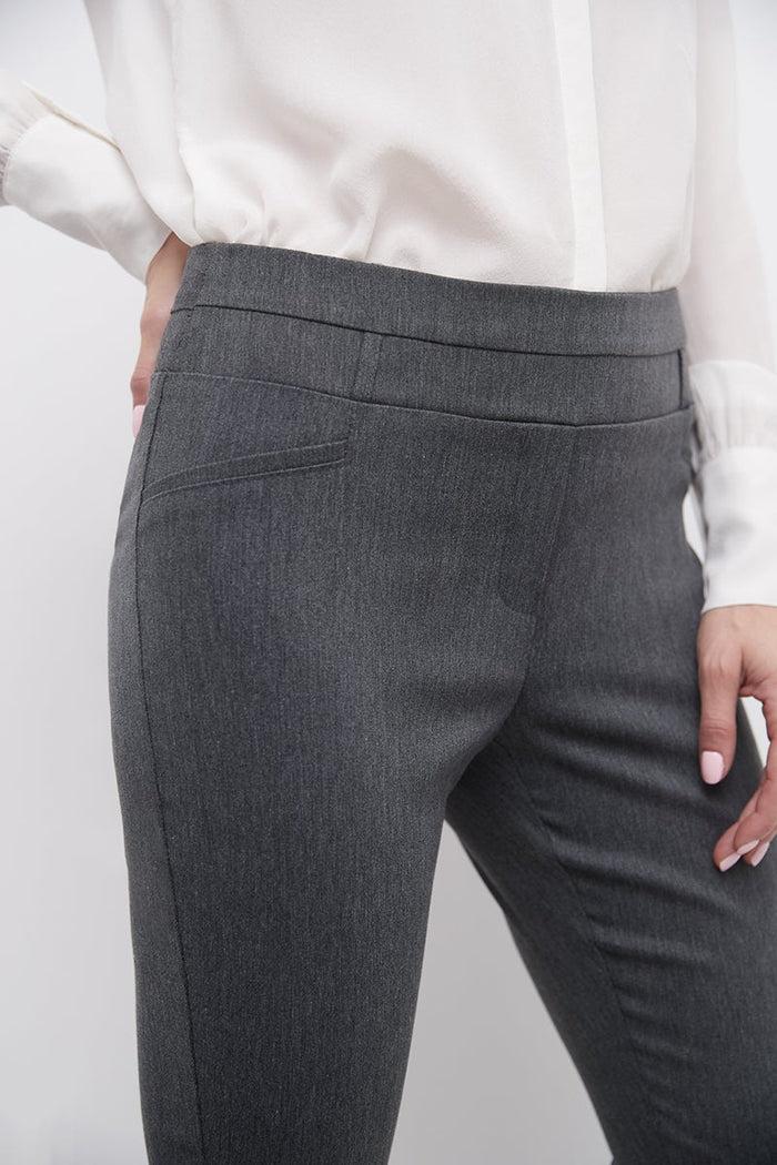 rekucci Slimming classic pants charcoal