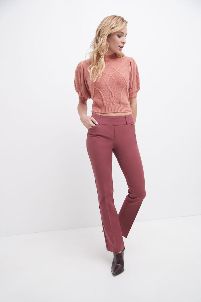 Rekucci Slimming Classic Pants Desert-rose
