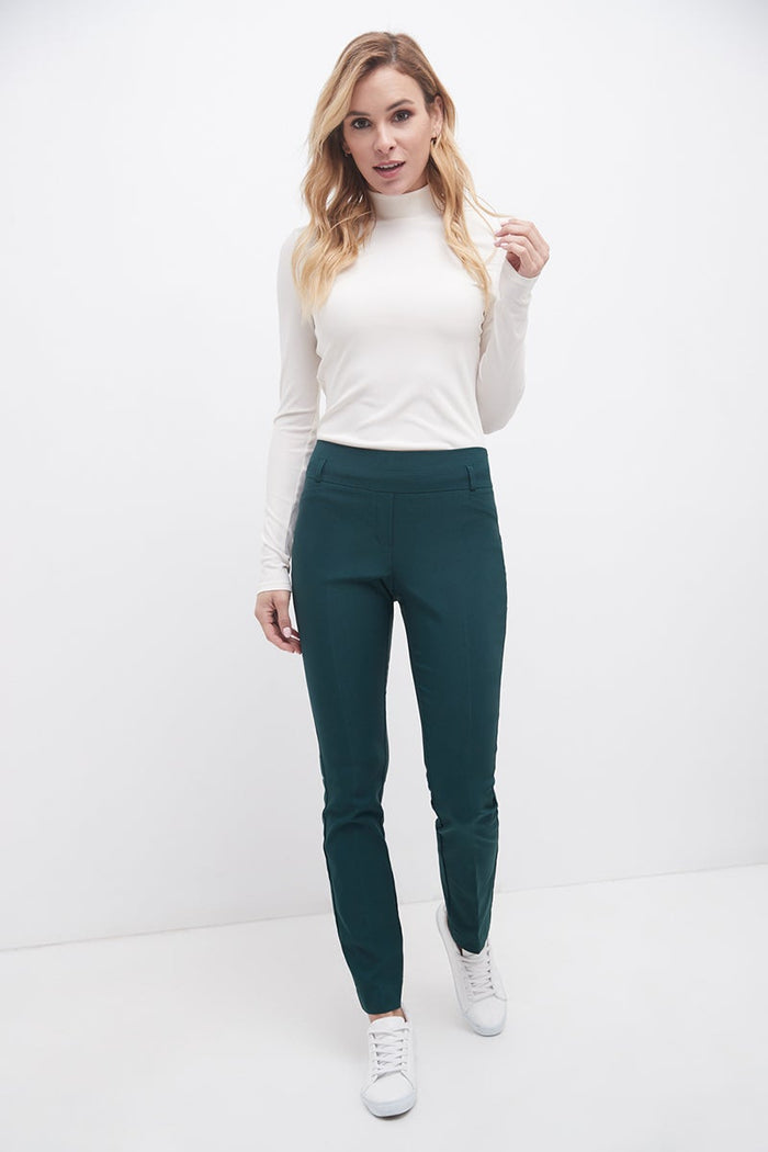 Rekucci Slimming Classic Pants Hunter-green