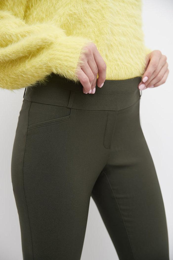 Rekucci Slimming Classic Pants Olive