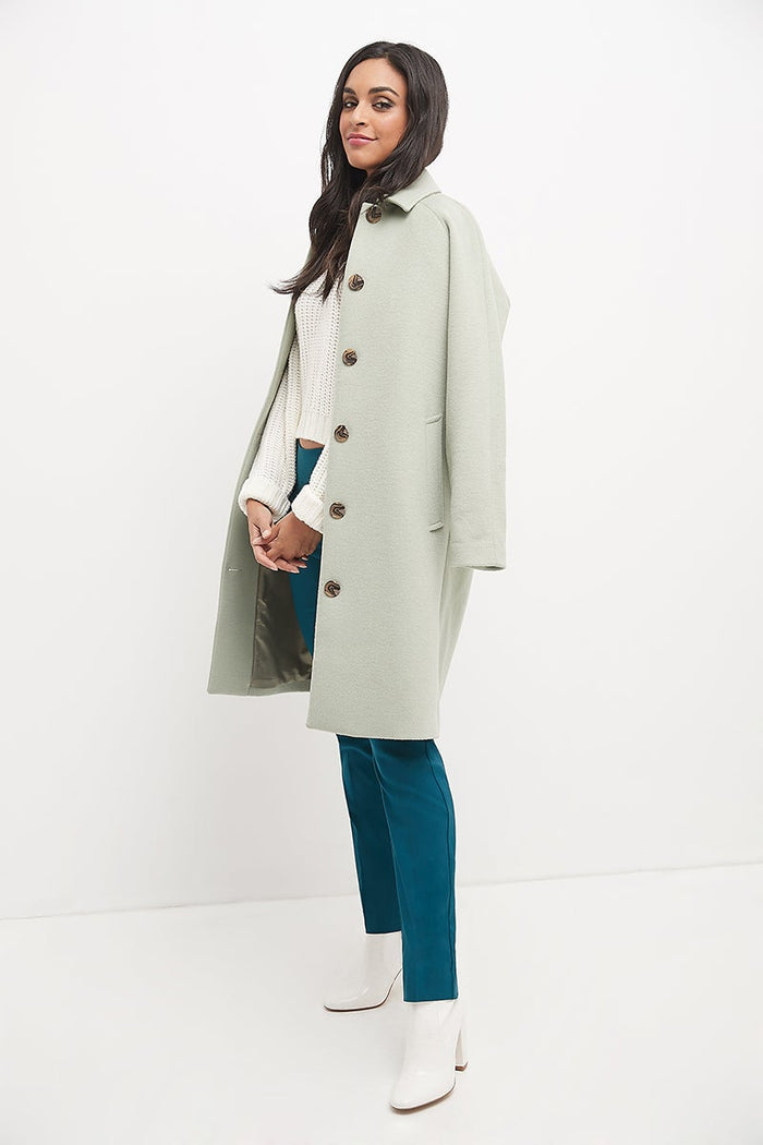 Rekucci Straight Leg Pants With Tummy Control Teal