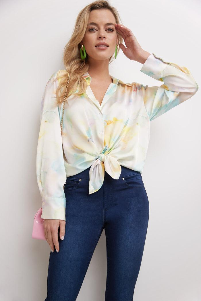 Rekucci Rekucci Women's Pull-On Skinny Fit Jean Capri With Cuff Ink-sandblast