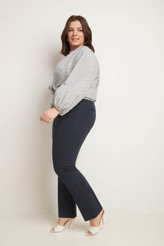 Rekucci Secret Figure Curvy Tummy Control Pants Indigo