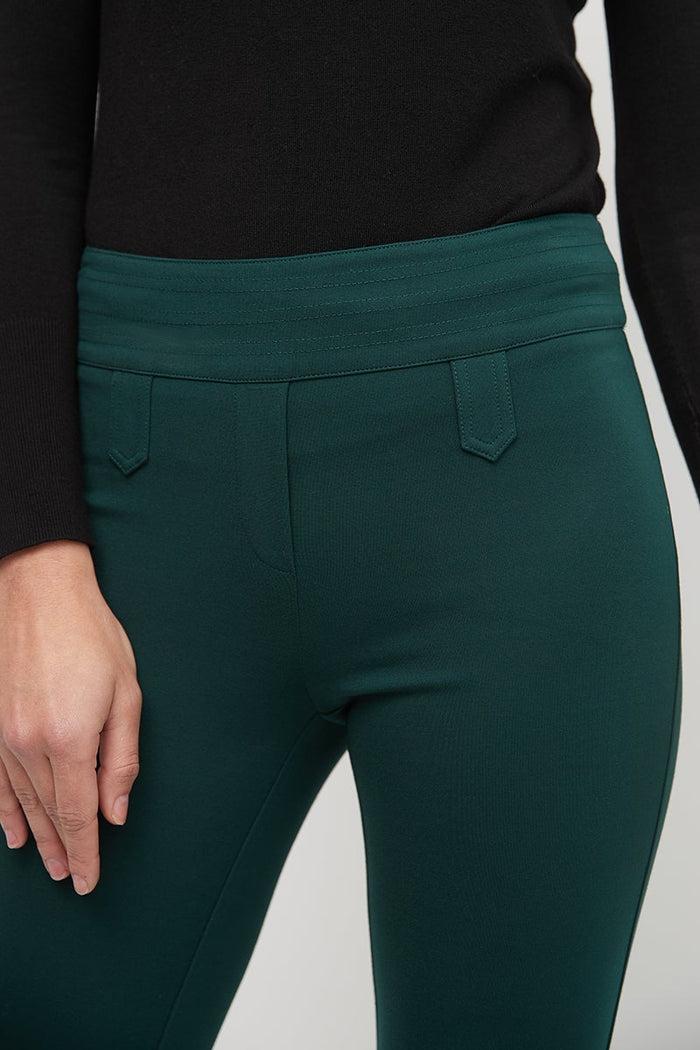 Rekucci Secret Figure Pull-on Bootcut Pants With Tummy Control Hunter-green