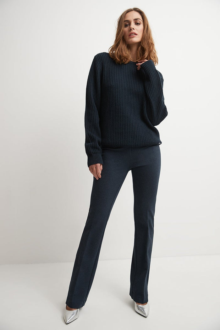 rekucci Secret Figure Pull-on Bootcut Pants with Tummy Control indigo