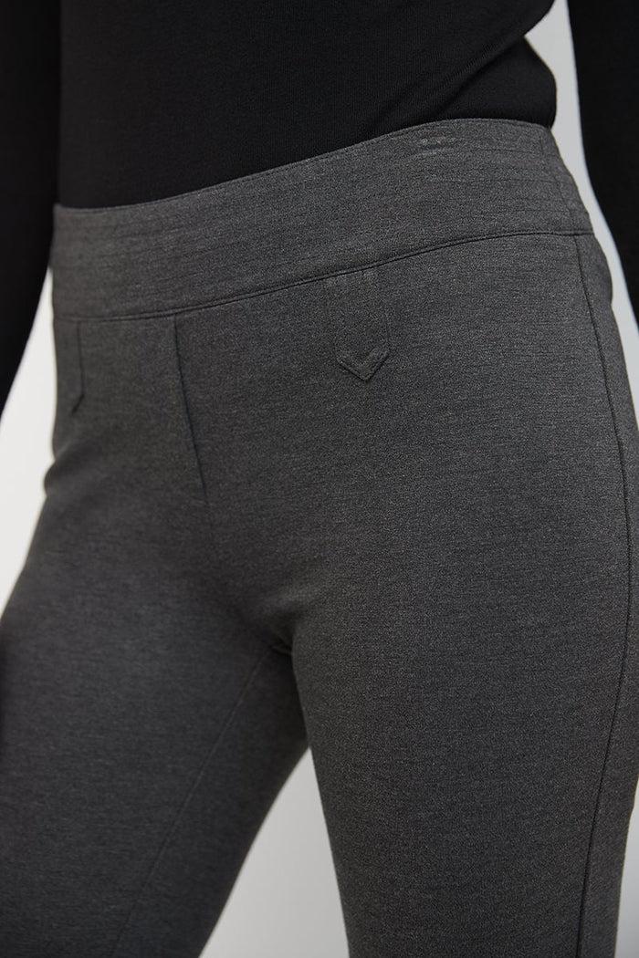 Rekucci Secret Figure Pull-on Bootcut Pants With Tummy Control Dk-charcoal