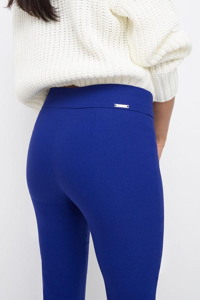 Rekucci Straight Leg Pants With Tummy Control Sapphire