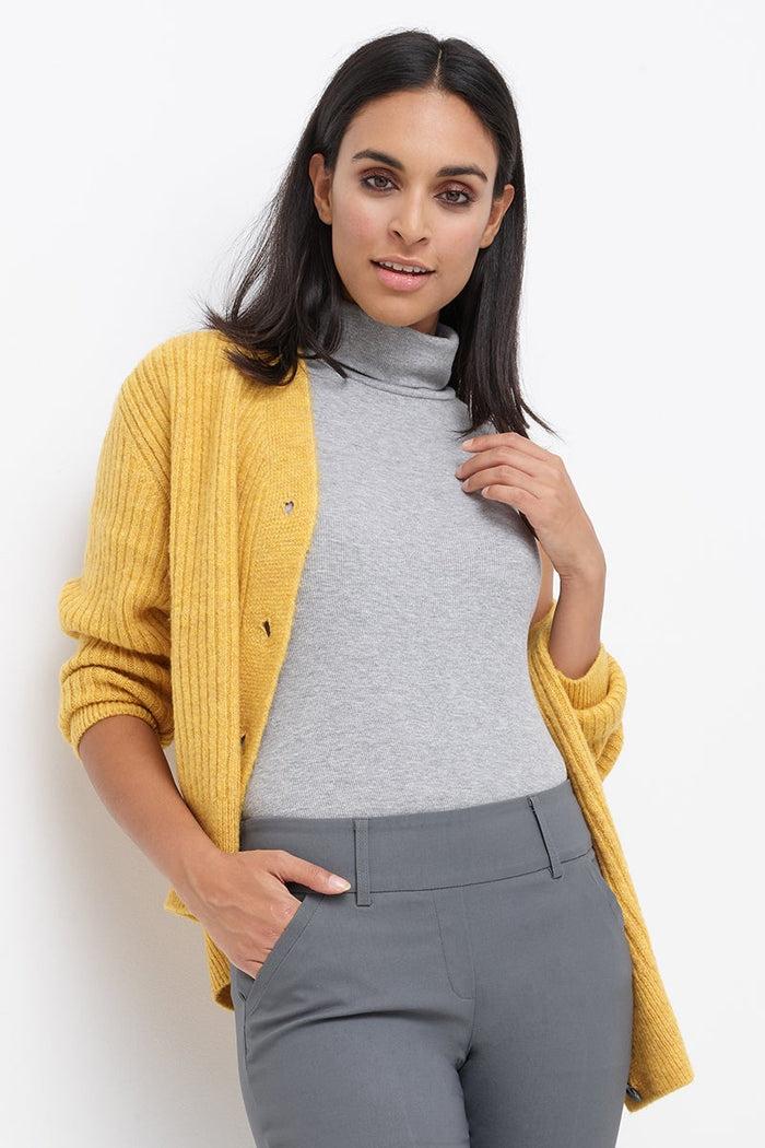 Rekucci Stretch Bootcut Pants With Tummy Control And Pockets Graphite