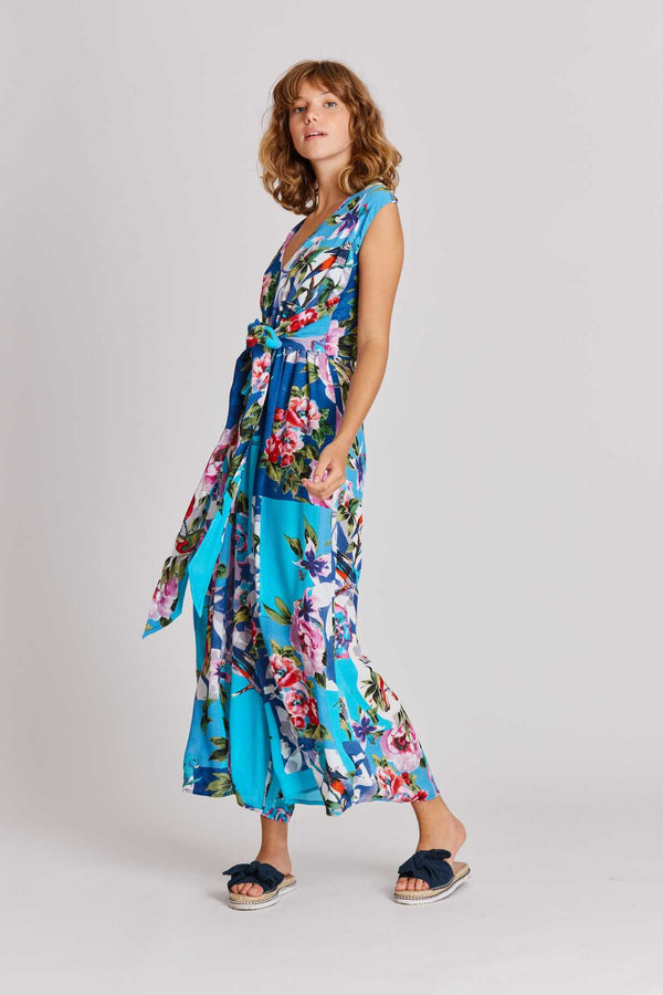 Rene Derhy Combinaison Ample Croisée Imprimée NANCY