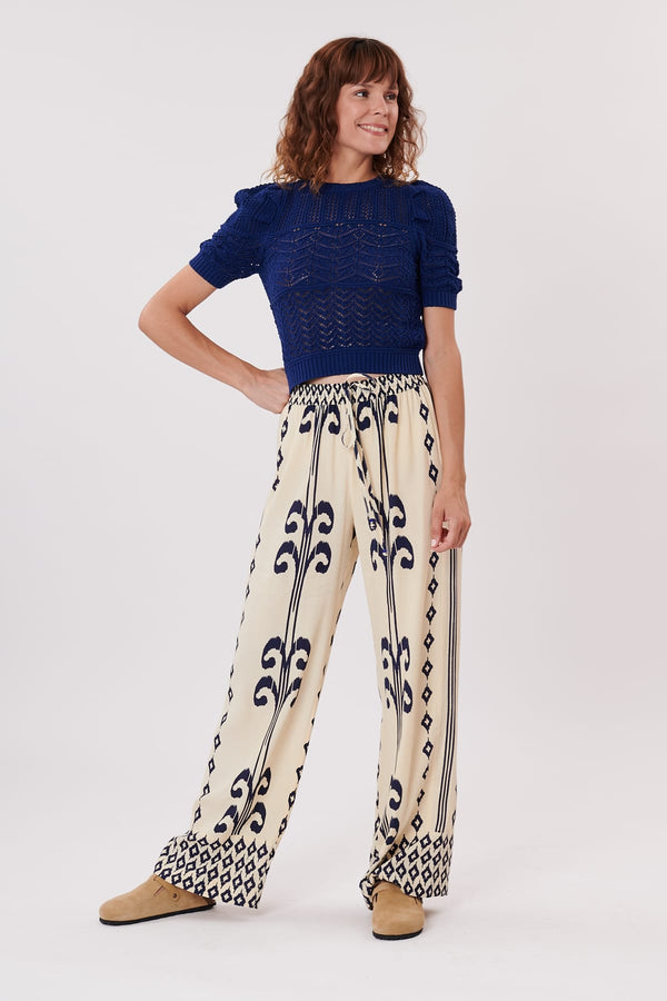 Rene Derhy Pull Court à Manches Courtes En Maille ZACHARIE