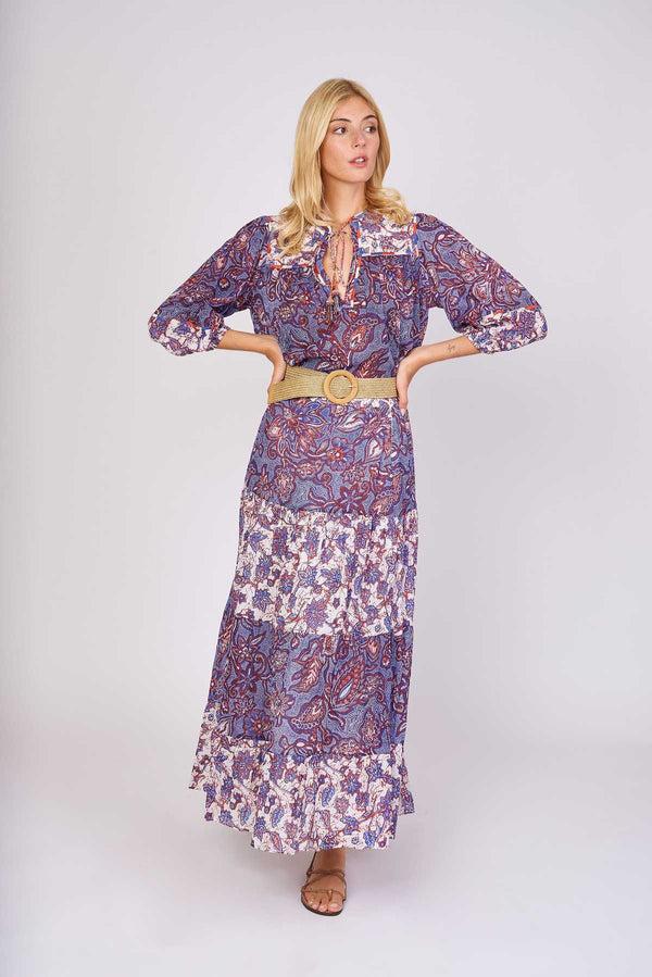 Rene Derhy Blouse Ample Imprimée En Coton EVALINE