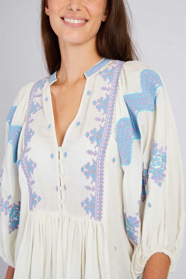 Rene Derhy Blouse Brodée BALLADE