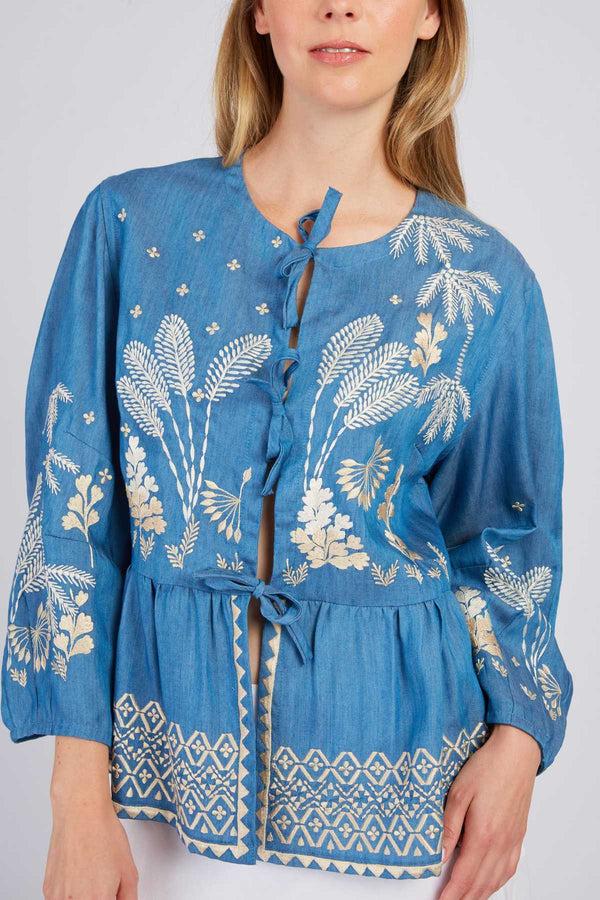 Rene Derhy Blouse Brodée BARBARA