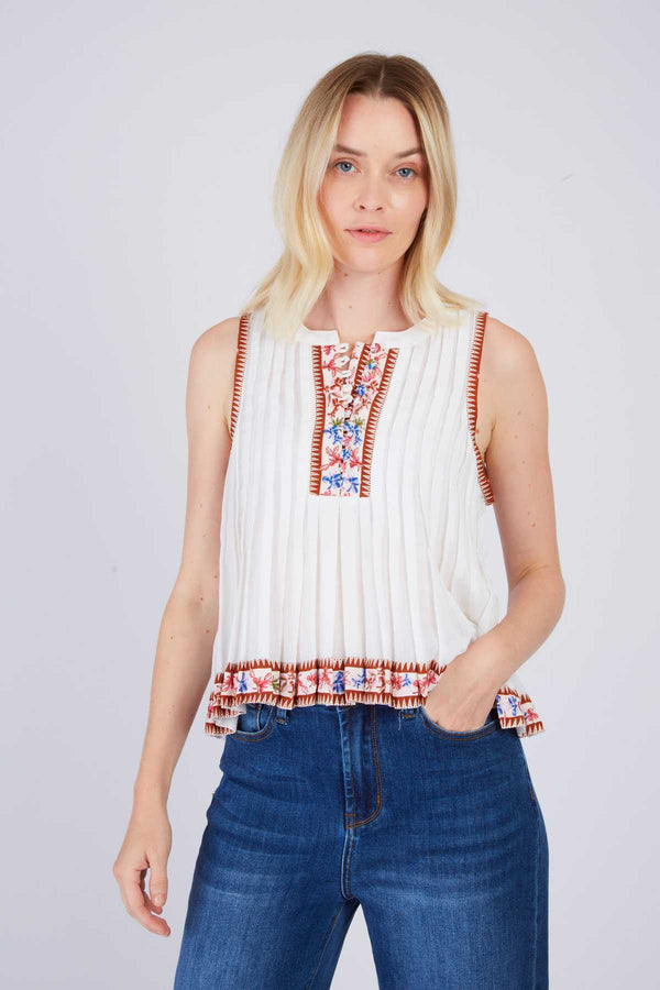 Rene Derhy Blouse Courte Imprimée BAXTER