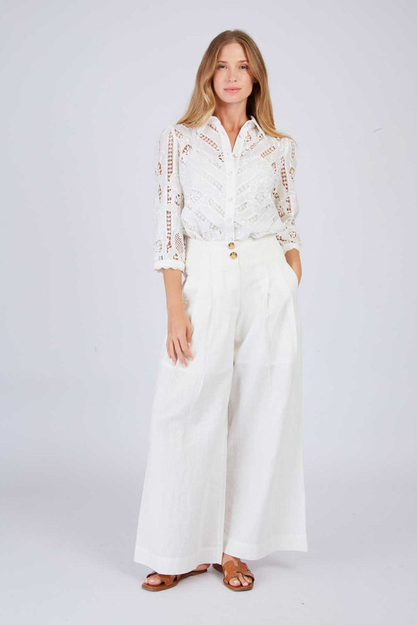 rene derhy Blouse en dentelle ajourée LIANE