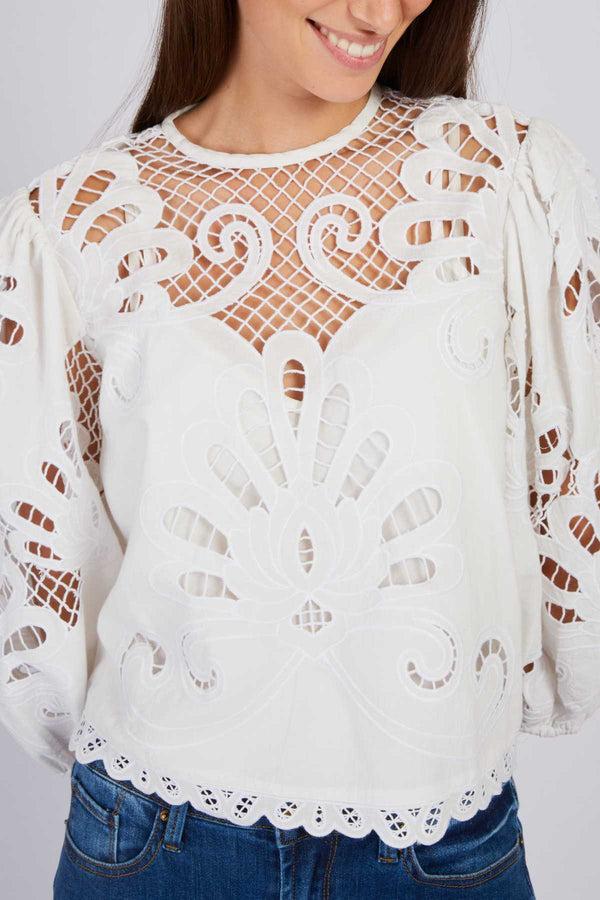 Rene Derhy Blouse En Dentelle BALI