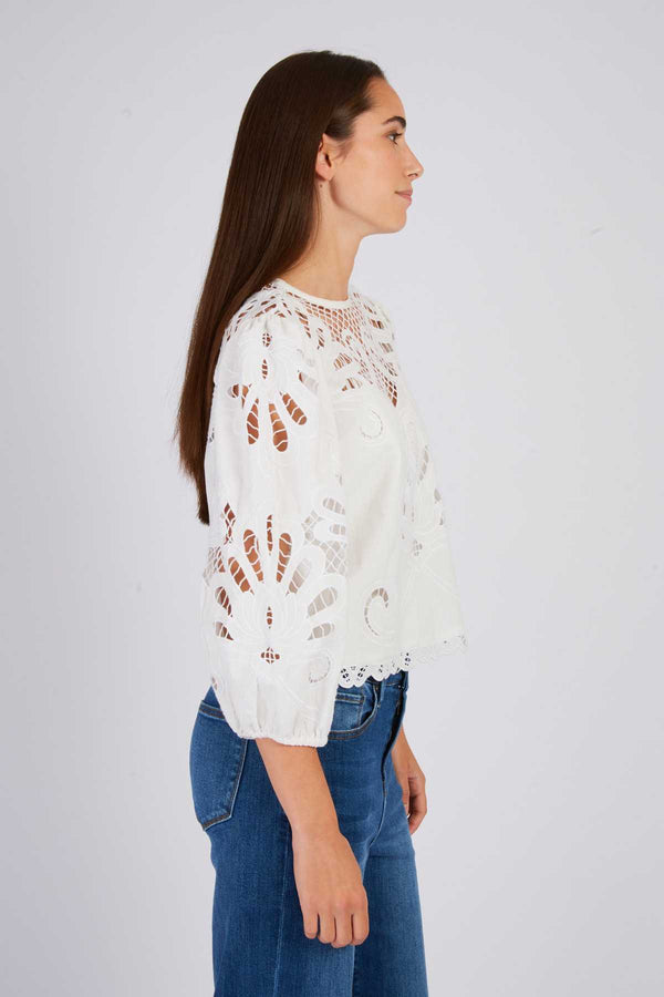 Rene Derhy Blouse En Dentelle BALI