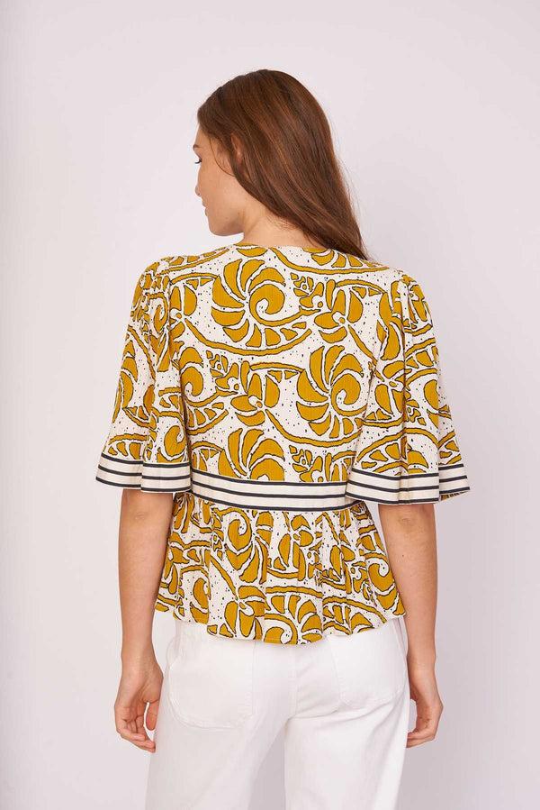 Rene Derhy Blouse Imprimée Coton ELISE