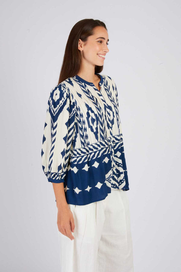 Rene Derhy Blouse Imprimée Graphique LANZA