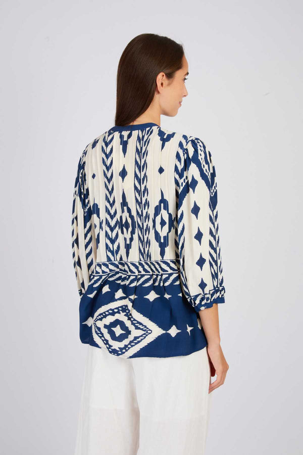 Rene Derhy Blouse Imprimée Graphique LANZA