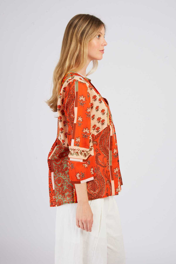 Rene Derhy Blouse Imprimée Manches 3/4 LENNA