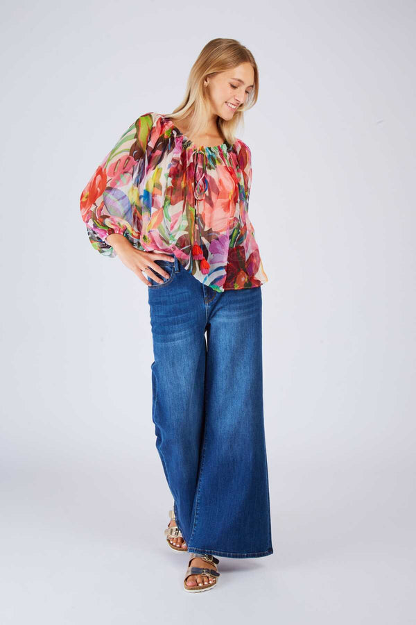 Rene Derhy Blouse Imprimée Manches Longues LAMIA