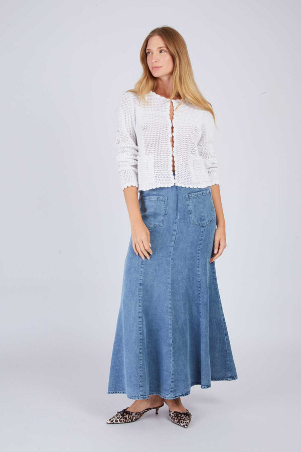 rene derhy Cardigan en maille ajourée FONTENAY