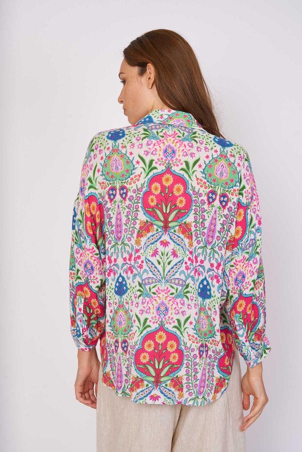 Rene Derhy Chemise Ample Imprimée Viscose ELBE