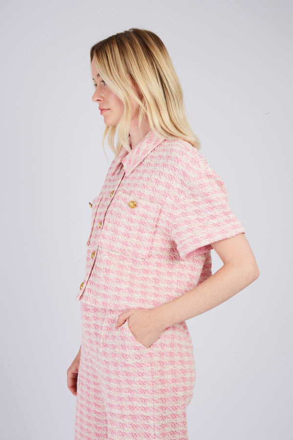 Rene Derhy Chemise Courte à Carreaux LADY