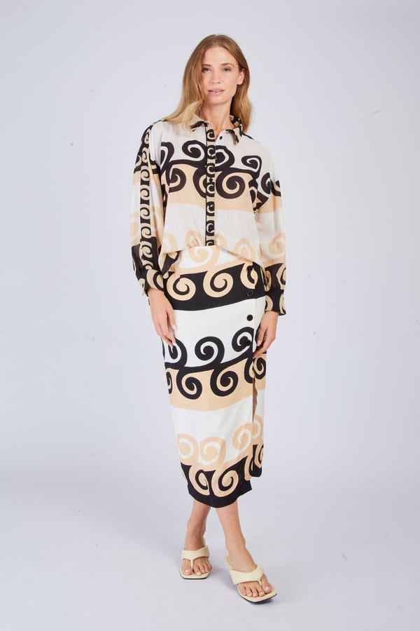 rene derhy Chemise imprimée LYDIA