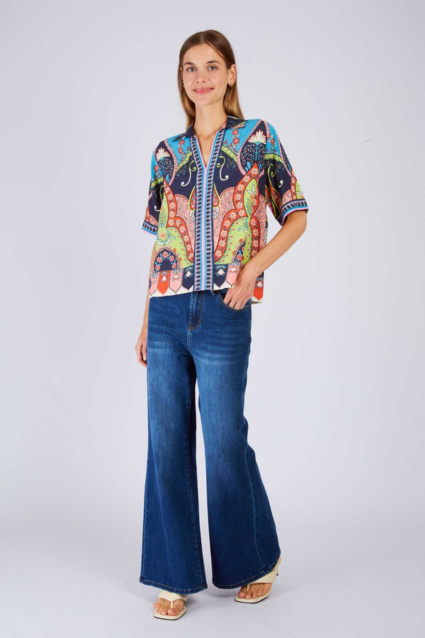 rene derhy Chemisier imprimé LALIE