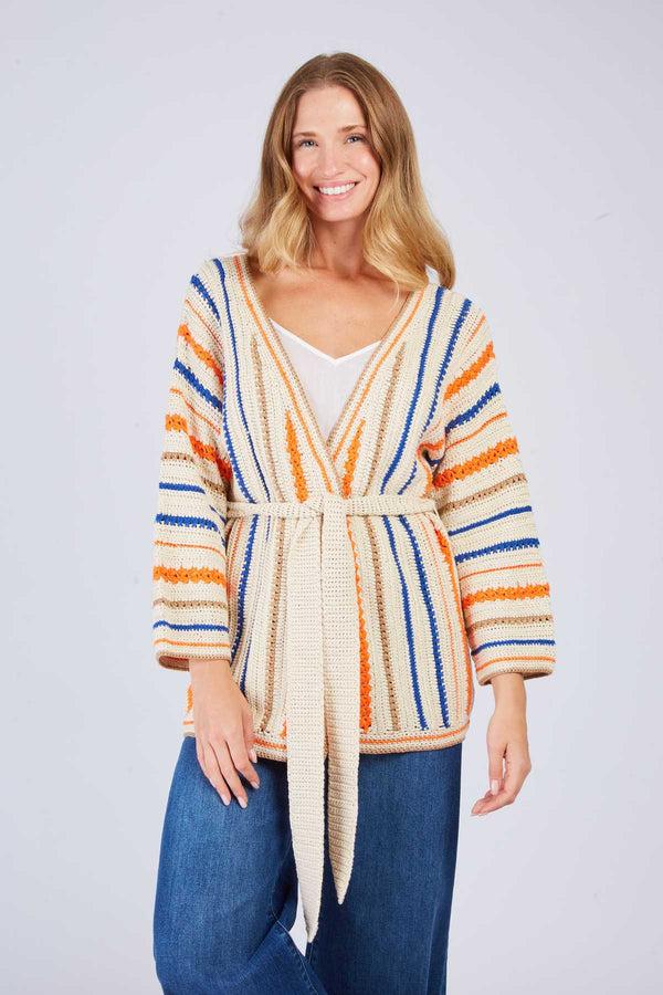 Rene Derhy Gilet Long En Tricot FIRMINE