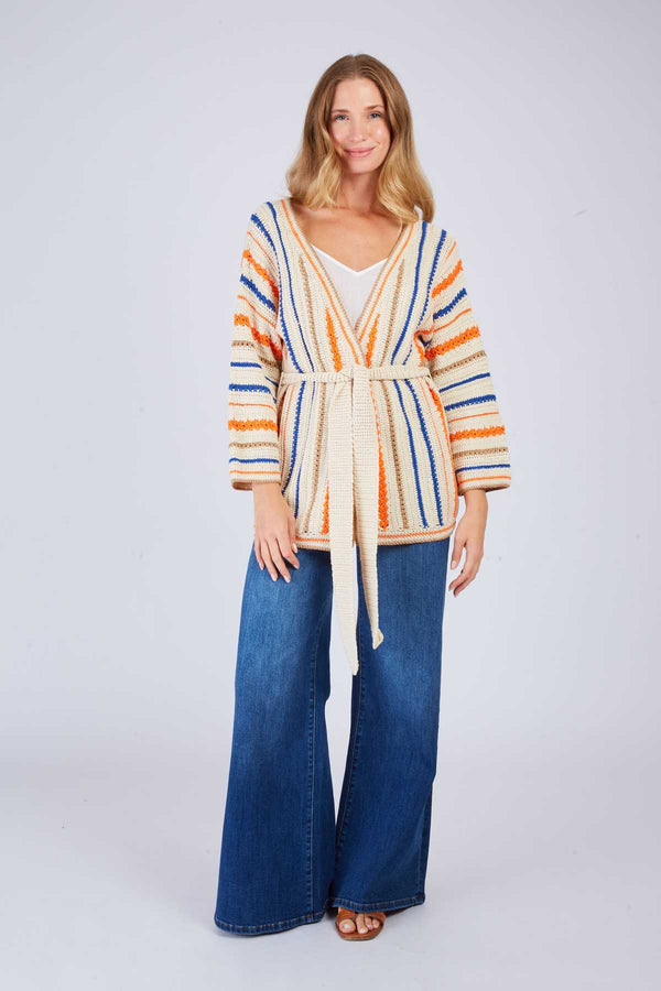 rene derhy Gilet long en tricot FIRMINE