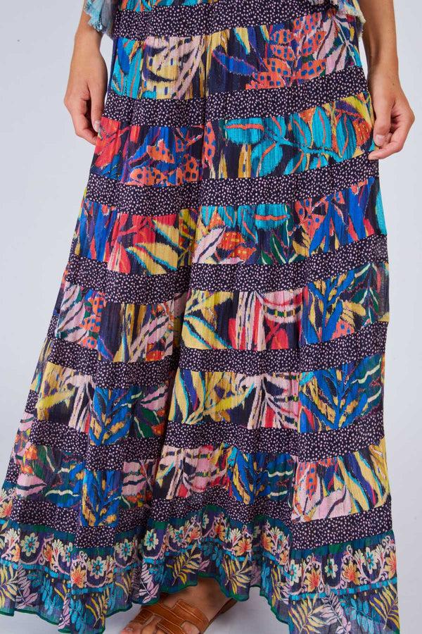 Rene Derhy Jupe Longue Imprimée ACTIVE