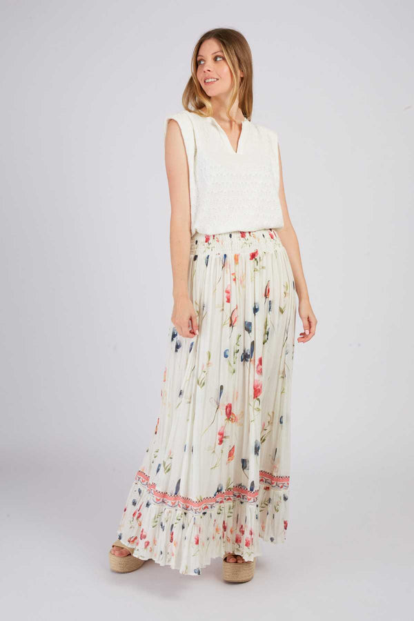 Rene Derhy Jupe Longue Imprimée ADAGIO