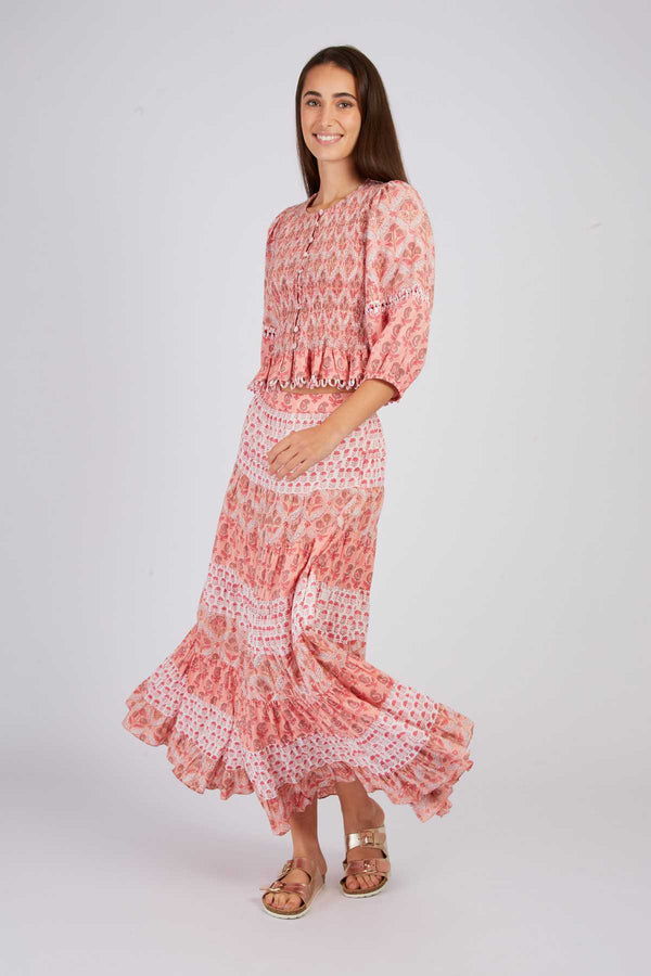 Rene Derhy Jupe Longue Imprimée ADELAIDE