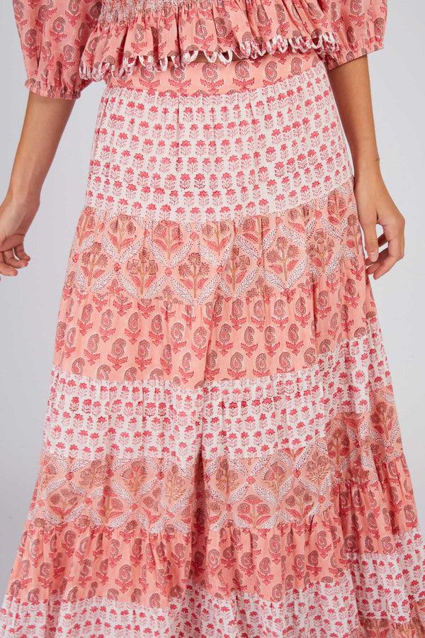 Rene Derhy Jupe Longue Imprimée ADELAIDE