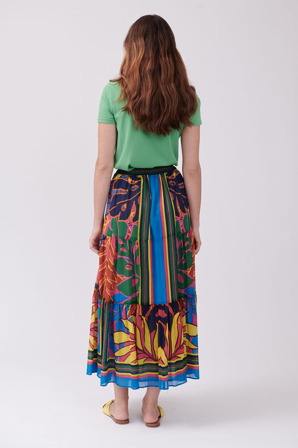 Rene Derhy Jupe Longue Imprimée VIADUC